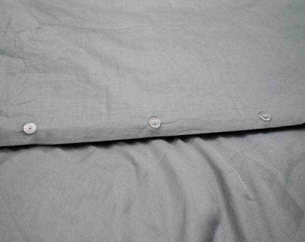 Haven Mattress Bedding Inventory Sateen Duvet Cover (Navy, Grey or White)