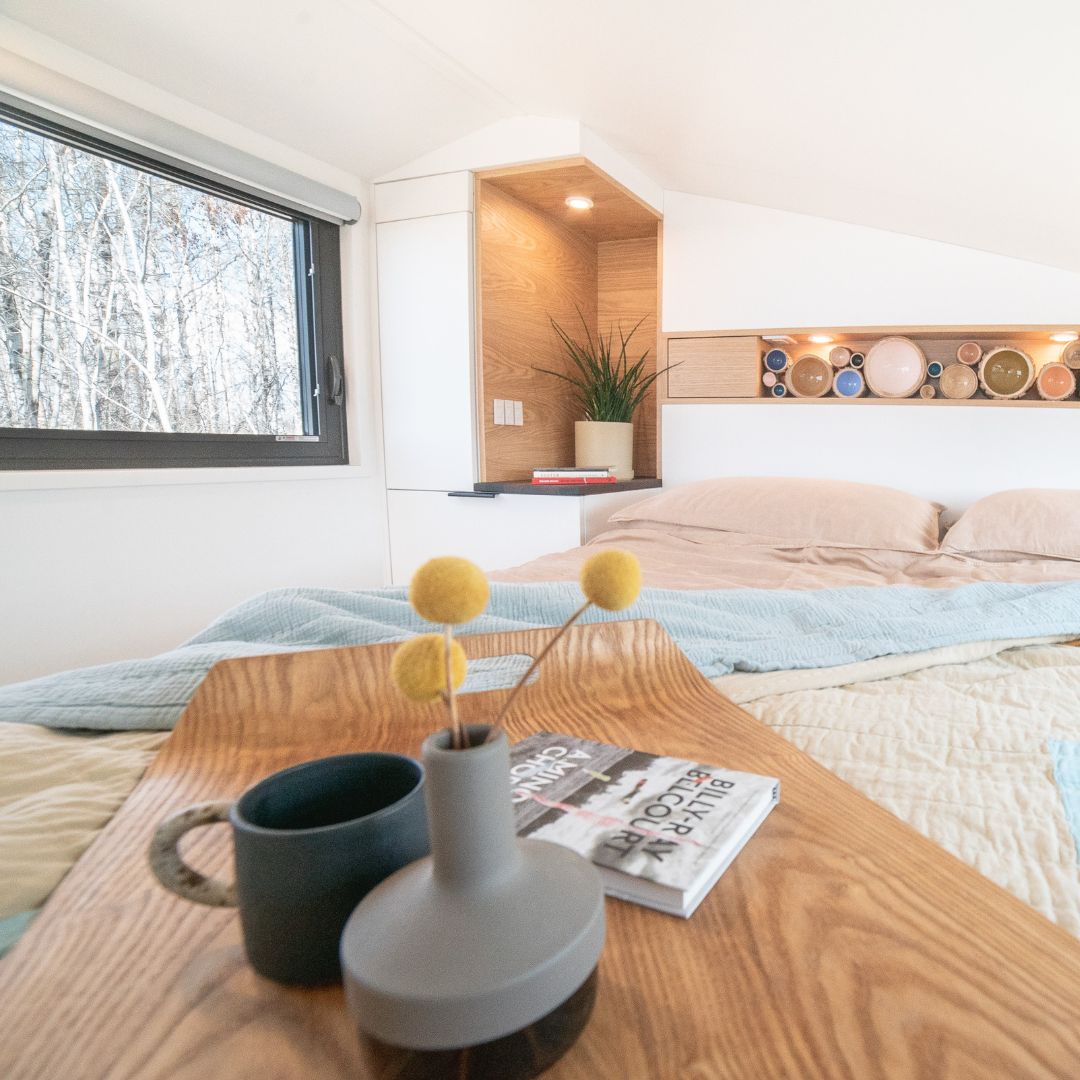 The HIBER6 Natur-foam Tiny Homes Mattress