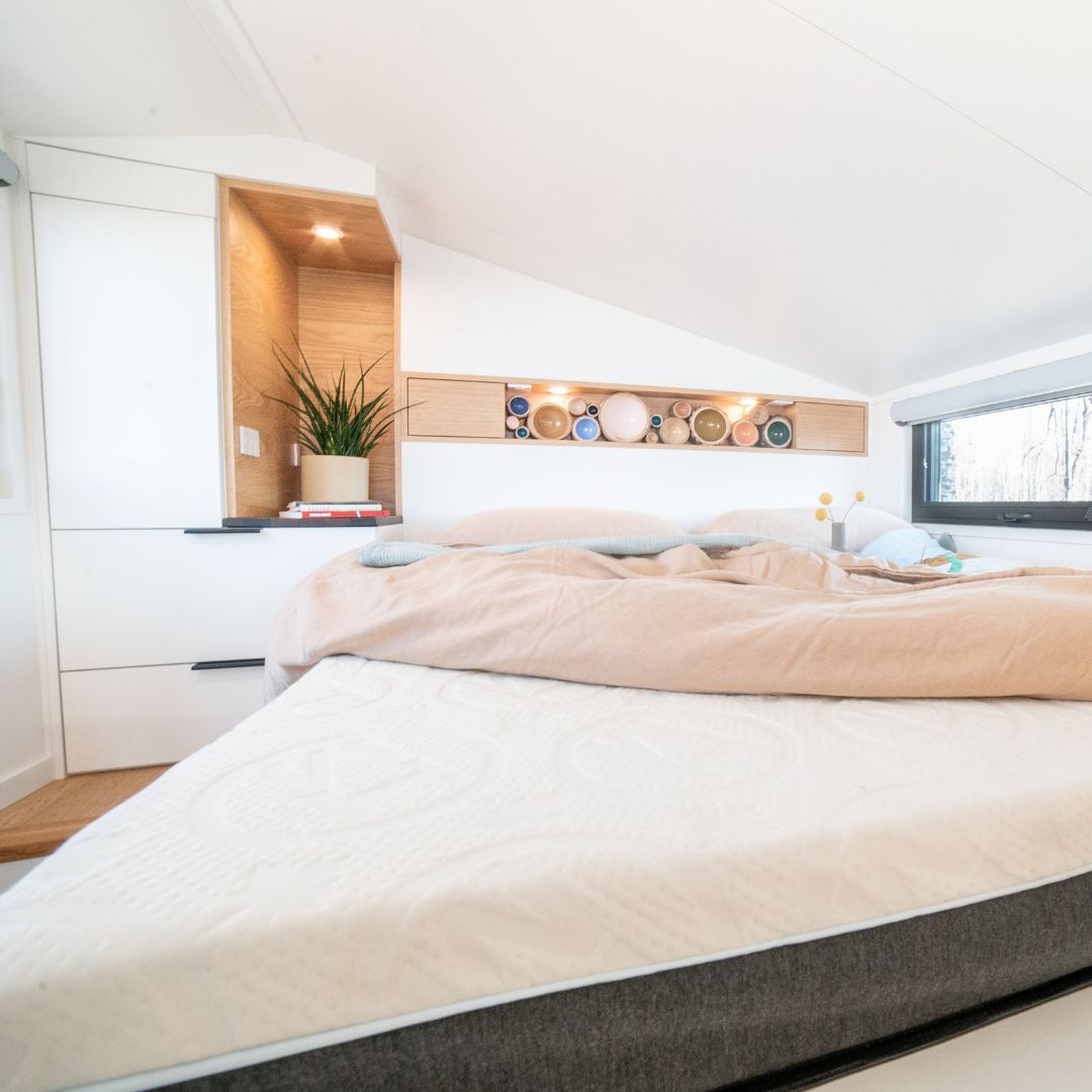 The HIBER6 Natur-foam Tiny Homes Mattress